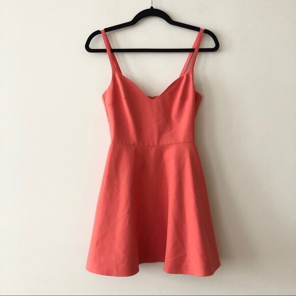 Elizabeth & James Delia Mini Dress in Bellini - Picture 3 of 8